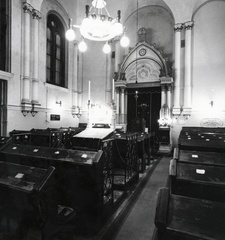 Hungary, Budapest VI., Vasvári Pál utcai zsinagóga., 1989, Fortepan/Album017, Mundrák Attila, synagogue, judaism, Budapest, Fortepan #130089