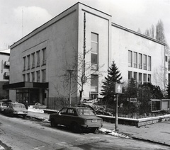 Hungary, Budapest XI., Zsombolyai utca 6. - Bocskai út sarok, a TIT Természettudományi Stúdió (korábban lágymányosi zsinagóga) épülete., 1989, Fortepan/Album017, Mundrák Attila, synagogue, judaism, Budapest, Fortepan #130092