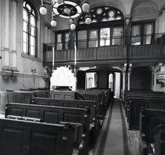 Hungary, Budapest VI., Vasvári Pál utcai zsinagóga., 1989, Fortepan/Album017, Mundrák Attila, synagogue, church interior, judaism, Budapest, Fortepan #130093