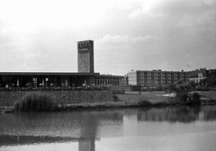 Hungary, Budapest XI., Feneketlen-tó, szemben a Park Étterem., 1962, Gergely János, Budapest, Fortepan #131053