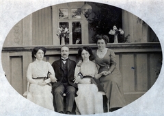 1915, Lovas Rita, family, tableau, Fortepan #131166