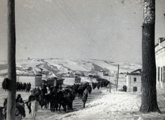 Oroszország, Sztreleckoje, 1943, Marics Zoltán, keleti front, tél, hó, második világháború, Fortepan #131300