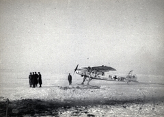 1943, Marics Zoltán, keleti front, repülőgép, második világháború, Fieseler Fi 156 Storch, Fortepan #131315