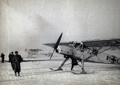 1943, Marics Zoltán, keleti front, repülőgép, Luftwaffe, második világháború, Fieseler-márka, Fieseler Fi 156 Storch, Fortepan #131316