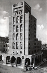 Italy, Brescia, Piazza della Vittoria., 1935, Orbán György, Fortepan #131475