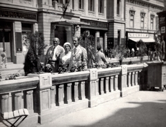 Hungary, Pécs, Színház tér, Pécsi Nemzeti Kaszinó (később Helyőrségi Klub)., 1935, Paczolay család, Fortepan #131537