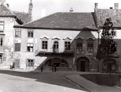 Magyarország, Sopron, Fő (Beloiannisz) tér 3., Gambrinus-ház., 1960, Paczolay család, Fortepan #131540