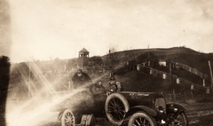 1916, Palotai Klára, első világháború, légierő, automobil, Fortepan #131624