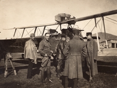 1917, Palotai Klára, First World War, airplane, Hansa-Brandenburg-brand, Fortepan #131752