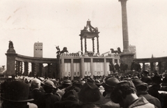 Magyarország, Budapest XIV., Hősök tere, Eucharisztikus Világkongresszus., 1938, Új Ember hetilap, Budapest, Fortepan #131882