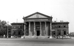 Magyarország, Budapest XIV., Hősök tere, Műcsarnok., 1951, Samodai József Zuglói Helytörténeti Műhely, Budapest, múzeum, neoklasszicizmus, Fortepan #131929