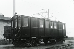 Magyarország, Budapest XI., Fehérvári út (Fő utca), Budafok Forgalmi telep. A BHÉV 4011 pályaszámú hóseprőgépe. Gyártás: Gép- és Vasútfelszerelési Gyár, Kistarcsa, 1925. Gyártási szám: 5275/1925. Leltári jelzet: 418, 1932, Magyar Műszaki és Közlekedési Múzeum / Archívum / Negatívtár / BHÉV gyűjteménye, Budapest, Fortepan #132444