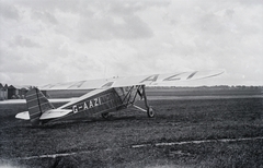 United Kingdom, London, Croydon repülőtér. Desoutter II típusú sportrepülőgép, Gipsy motorral, gróf Wenckheim Frigyes gépének a párja. Leltári jelzet: 226, 1924, Magyar Műszaki és Közlekedési Múzeum / Archívum / Negatívtár / Bottó András gyűjteménye, Fortepan #132454