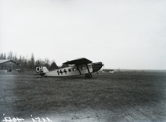 Magyarország, Mátyásföldi repülőtér, Budapest XVI., német gyártmányú Dornier-Merkur replőgép svájci használatban 420 LE BMW motorral. Leltári jelzet: 1151, 1927, Magyar Műszaki és Közlekedési Múzeum / Archívum / Negatívtár / Magyar Nemzeti Múzeum Történeti Képcsarnok gyűjteménye, német gyártmány, repülőgép, Dornier-márka, Budapest, Dornier B Bal Merkur, Fortepan #132554