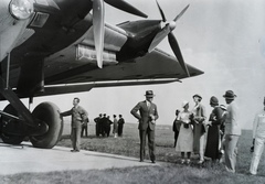 Hungary, Mátyásföld Airport, Budapest XVI., négymotoros Junkers G.38 típusú repülőgép. Leltári jelzet: 1341, 1930, Magyar Műszaki és Közlekedési Múzeum / Archívum / Negatívtár / Magyar Nemzeti Múzeum Történeti Képcsarnok gyűjteménye, airplane, Junkers-brand, Budapest, Fortepan #132650