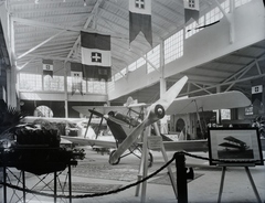 Hungary, Budapest XIV., »Árumintavásár, Caproni C 100 sportrepülőgép.« Leltári jelzet: 1342, 1935, Magyar Műszaki és Közlekedési Múzeum / Archívum / Negatívtár / Magyar Nemzeti Múzeum Történeti Képcsarnok gyűjteménye, Budapest, Fortepan #132651