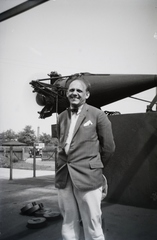 Hungary, Mátyásföld Airport, Budapest XVI., Prugberger Viktor mérnök. Leltári jelzet: 2840, 1935, Magyar Műszaki és Közlekedési Múzeum / Archívum / Negatívtár / özv Szintai Józsefné gyűjteménye, Budapest, Fortepan #132734