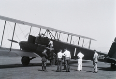 USA, Burbank, United Airport, Curtiss B-2 Condor amerikai nehézbombázó. Leltári jelzet: 16825, 1931, Magyar Műszaki és Közlekedési Múzeum / Archívum / Negatívtár / Czapáry Jenőné gyűjteménye, airplane, biplane, Fortepan #132790