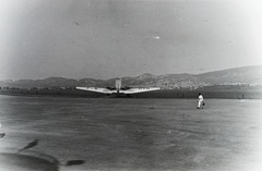 Magyarország, Budaörsi repülőtér, Budapest XI., az Air France Wibault 283 T12 típusú, 10 üléses, 3x420 LE-s Jupiter motorral készült utasszállító repülőgépe. Leltári jelzet: 29159, 1937, Magyar Műszaki és Közlekedési Múzeum / Archívum / Negatívtár / Kolbányi Géza gyűjteménye, repülőgép, Wibault-márka, Budapest, lajstromjel, Fortepan #132873