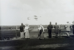 Magyarország, »Budapesti Nemzetközi Repülőverseny, 1910. Június, Rákosmező.« Leltári jelzet: 29780, 1910, Magyar Műszaki és Közlekedési Múzeum / Archívum / Negatívtár / Pölös István gyűjteménye, Czakó Ferenc, repülőgép, Fortepan #132889