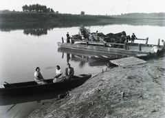 Magyarország, »Szentesi komp.« Leltári jelzet: 29962, 1936, Magyar Műszaki és Közlekedési Múzeum / Archívum / Negatívtár / Pölös István gyűjteménye, Czakó Ferenc, Fortepan #133055