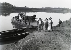 Magyarország, »Szentesi komp.« Leltári jelzet: 29964, 1936, Magyar Műszaki és Közlekedési Múzeum / Archívum / Negatívtár / Pölös István gyűjteménye, Czakó Ferenc, Fortepan #133057