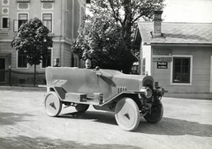 Ausztria, Villach, 10. hadsereg, a tüzérség autójavító telepe. Leltári jelzet: MMKM_TEMGY_78_24, 1917, Magyar Műszaki és Közlekedési Múzeum / Témagyűjtemény / Vértes Vilmos István gyűjteménye, első világháború, automobil, Fortepan #133328