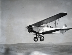 Magyarország, Fokker CVD felderítő repülőgép Mohácstól északra., 1937, Varga Csaba dr., repülőgép, Fokker-márka, biplán, Fokker C.V, Fortepan #133497