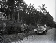 Magyarország, Mecsek, Pécs, 1936, Varga Csaba dr., automobil, rendszám, Mercedes-márka, Fortepan #133516