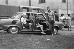 1972, Chuckyeager tumblr, csoportkép, Skoda-márka, Skoda 1000 MB, Fortepan #133716