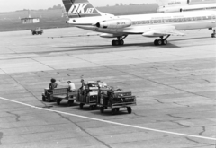 Hungary, Ferihegy (now - Ferenc Liszt) International Airport, Budapest XVIII., 1970, Chuckyeager tumblr, airplane, Tupolev-brand, Budapest, Fortepan #134046