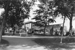 Magyarország,Balaton, Tihany, Motel étterem., 1963, Chuckyeager tumblr, Fortepan #134123