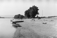 Hungary, Szentendrei Duna-ág Szentendre alatt., 1969, Chuckyeager tumblr, paddling, Fortepan #134219