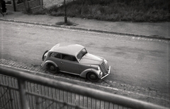 Magyarország, Budapest XIV., kilátás a Balázs utca 40. számú ház erkélyéről., 1942, Fortepan/Album021, automobil, Budapest, Fortepan #134772