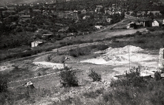 Magyarország, Budapest XII.,Budapest XI., kilátás a Fátra térről, jobbra fent a Dayka Gábor út és a Hegyalja út találkozása., 1952, Fortepan/Album021, Budapest, látkép, Fortepan #134798