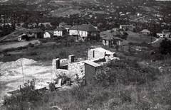 Magyarország, Budapest XII.,Budapest XI., kilátás a Fátra térről, balra fent a Dayka Gábor út és a Hegyalja út találkozása., 1952, Fortepan/Album021, Budapest, látkép, Fortepan #134799