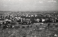 Magyarország, Budapest XII.,Budapest XI., kilátás a Fátra térről a budai Vár felé., 1952, Fortepan/Album021, Budapest, látkép, Fortepan #134802