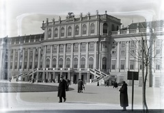 Austria, Vienna, Schönbrunni-kastély a parkból nézve., 1931, Révay Péter, Baroque-style, palace, World Heritage, Johann Bernhard Fischer von Erlach-design, Fortepan #136232