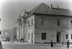 Hungary, Budapest II., Széna tér - Varsányi Irén (Görgey Artúr) utca sarok, a Régi Szent János Közkórház épületében a Székesfőváros Dunajobbparti Szeretetotthona., 1935, Révay Péter, Budapest, Fortepan #136244