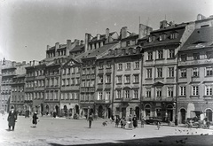 Poland, Warsaw, Óvárosi piactér (Rynek Starego Miasta)., 1937, Révay Péter, Fortepan #136276