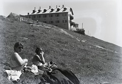 Ausztria, Sankt Wolfgang im Salzkammergut, Schafberg, Hotel Schafbergspitze., 1936, Révay Péter, Fortepan #136287