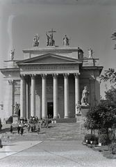 Hungary, Eger, Főszékesegyház., 1935, Révay Péter, basilica, Catholic Church, Classicism, Cathedral, József Hild-design, Fortepan #136324