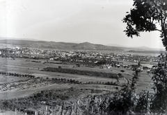 Ukrajna,Kárpátalja, Munkács, a város látképe a várból., 1939, Révay Péter, Csehszlovákia, Fortepan #136363