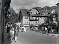 Németország, Oberammergau, Sankt Lucas Strasse 2., Hotel Wittelsbach., 1936, Révay Péter, Fortepan #136419