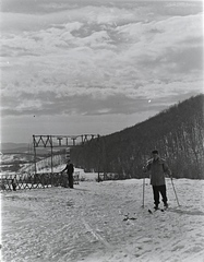 Hungary, Kóspallag, kilátás a Kisinóci turistaház elöl., 1935, Révay Péter, Fortepan #136436