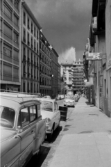 Switzerland, Geneva, Rue Maunoir a Rue des Eaux-Vives felé nézve., 1969, Vészi Ágnes, street view, Fortepan #136489