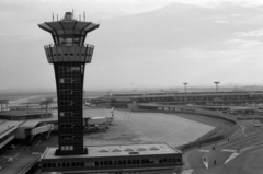 France, Paris, Orly repülőtér., 1970, Vészi Ágnes, airport, control tower, Fortepan #136550