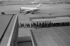 Franciaország, Párizs, Le Bourget repülőtér., 1981, Vészi Ágnes, repülőgép, repülőtér, McDonnell Douglas-márka, McDonnell Douglas DC-9, Itavia légitársaság, Fortepan #136658