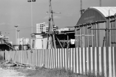 France, La Défense üzleti központ Párizs elővárosában., 1974, Vészi Ágnes, construction, Fortepan #136684