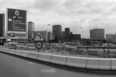 France, La Défense üzleti központ Párizs elővárosában., 1974, Vészi Ágnes, high-rise building, Fortepan #136784